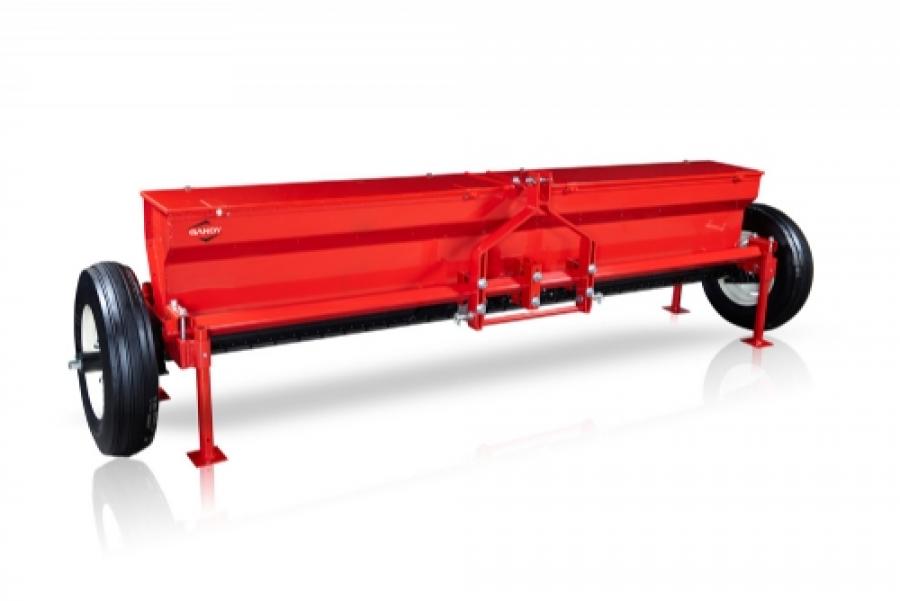 Gandy Drop Spreader with End-Wheel Drive