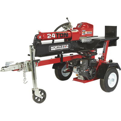 NorthStar Horizontal/Vertical Log Splitter, 24-Ton, 177cc Kohler CH255 Engine — Main View