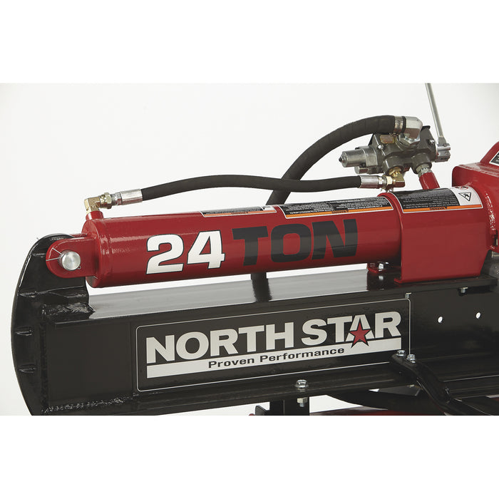 NorthStar Horizontal/Vertical Log Splitter, 24-Ton, 177cc Kohler CH255 Engine