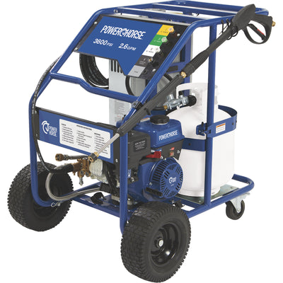 Powerhorse Gas Hot Water Pressure Washer with Propane Burner, 3600 PSI, 2.6 GPM — Main View