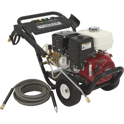 NorthStar Gas Cold Water Pressure Washer, 4200 PSI, 3.5 GPM, Honda Engine, Model# 157127 — Main View