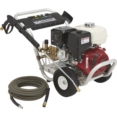 NorthStar Gas Cold Water Pressure Washer, 4200 PSI, 3.5 GPM, Honda Engine, Aircraft-Grade Aluminum Frame, Model# 157133 — Main View