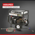 NorthStar Gas Cold Water Pressure Washer, 5000 PSI, 5.0 GPM, Honda Engine, Electric Start, Belt Drive, Model# 1571493 — Image 6