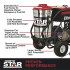 NorthStar Gas Wet Steam & Hot Water Pressure Washer, 3000 PSI, 4.0 GPM, Honda Engine — Image 2
