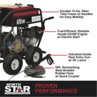 NorthStar Gas Wet Steam & Hot Water Pressure Washer, 3000 PSI, 4.0 GPM, Honda Engine — Image 3