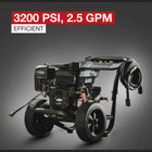 NorthStar Gas Cold Water Pressure Washer, 3200 PSI, 2.5 GPM, Briggs & Stratton Engine, Model #1574402 — Image 2