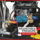 NorthStar Gas Hot Water Commercial Pressure Washer Skid, 4,000 PSI, 4.0 GPM, Honda Engine — Image 5