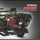 NorthStar Trailer-Mounted Hot Water Commercial Pressure Washer, 4000 PSI, 4.0 GPM, Honda Engine, 200-Gal. Water Tank — Image 3