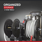 NorthStar Trailer-Mounted Hot Water Commercial Pressure Washer, 4000 PSI, 4.0 GPM, Honda Engine, 200-Gal. Water Tank — Image 4