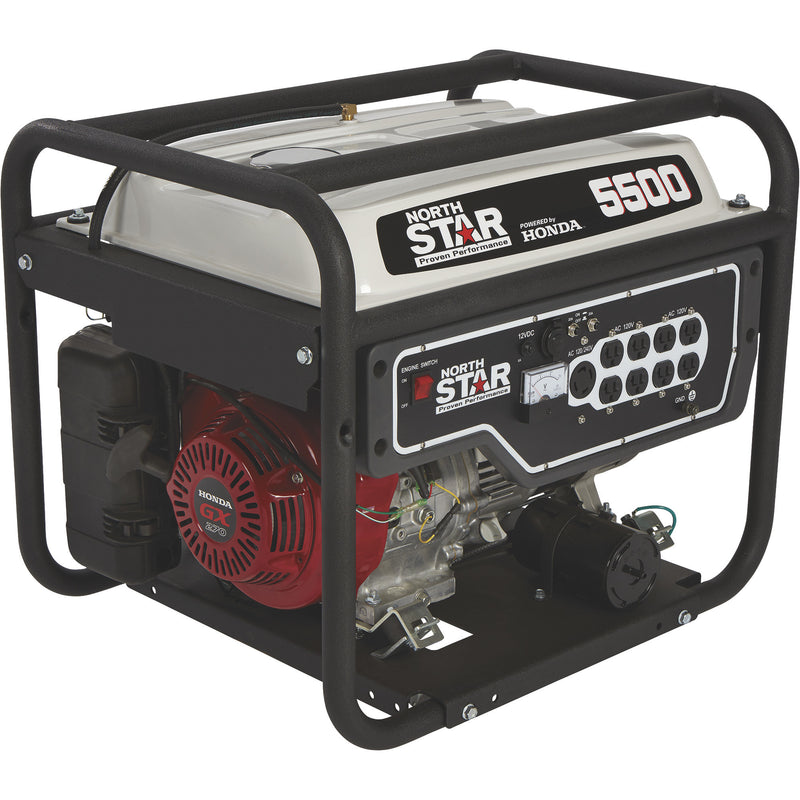 NorthStar Portable Generator with Honda GX270 Engine, 5500 Surge Watts, 4500 Rated Watts — Main View