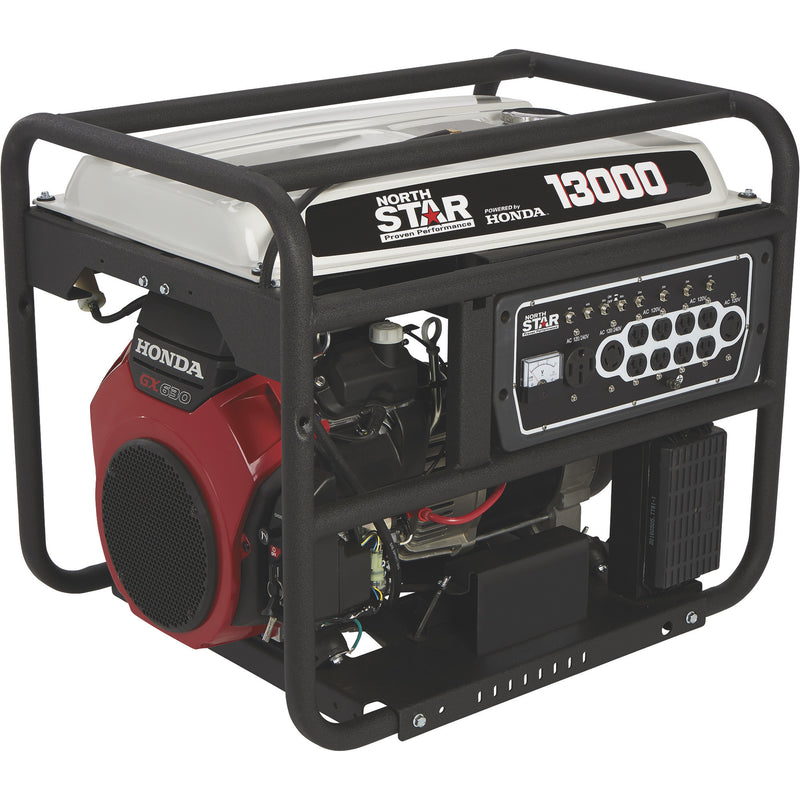 NorthStar Portable Generator with Honda GX630 OHV Engine, 13,000 Surge Watts, 10,500 Rated Watts, Electric Start, CARB Compliant — Main View