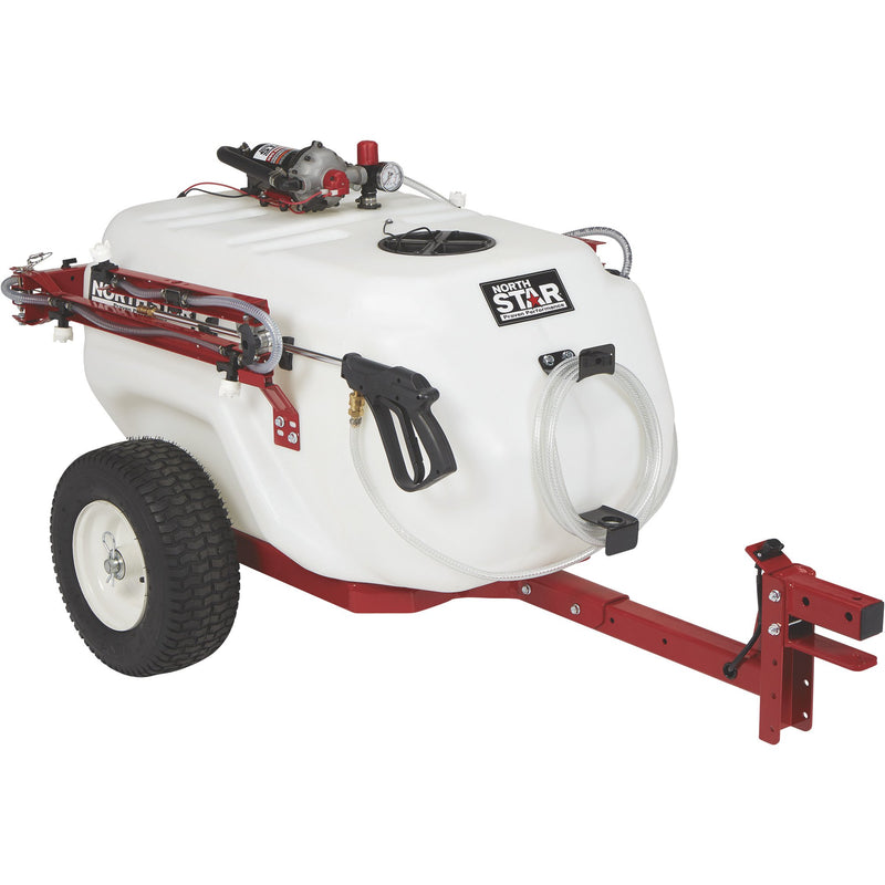 NorthStar Tow-Behind Trailer Boom Broadcast and Spot Sprayer — 61-Gallon, 5.5 GPM, 12V DC, Model# 282588 — Main View