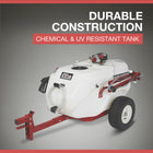 NorthStar Tow-Behind Trailer Boom Broadcast and Spot Sprayer — 61-Gallon, 5.5 GPM, 12V DC, Model# 282588 — Image 2