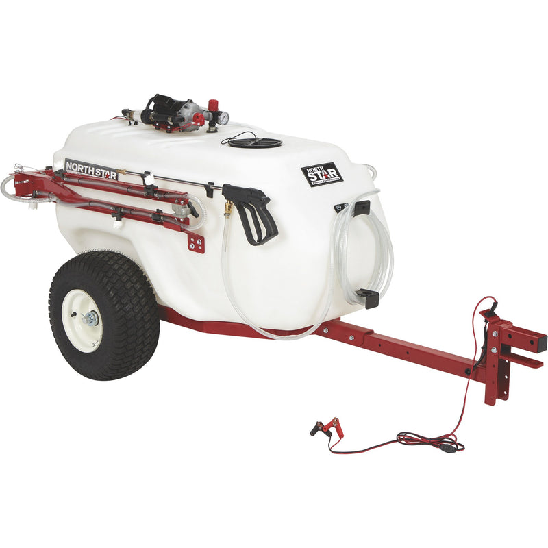 NorthStar Tow-Behind Trailer Boom Broadcast and Spot Sprayer — 101-Gallon, 7.0 GPM, 12V DC, Model# 282592 — Main View