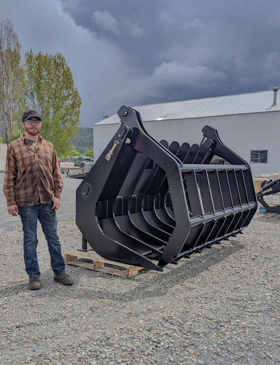 ANBO GR300 Grapple Rake - Main View