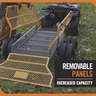 Bannon Utility Trailer with Fold-Down Tailgate and Removable Side Panels, 1,600-Lb./24 Cu. Ft. Capacity — Image 3