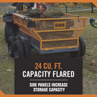 Bannon Utility Trailer with Fold-Down Tailgate and Removable Side Panels, 1,600-Lb./24 Cu. Ft. Capacity — Image 5