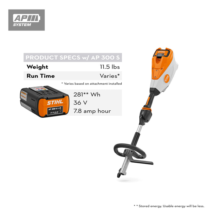 Stihl, Professional Lithium-Ion KombiSystem', Model# KMA 135 R SET