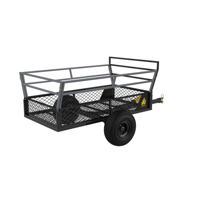Farm Suppliez Gorilla Carts, Heavy Duty 1400 lb Utility ATV Trailer, Load Capacity 1400 lb, Model# GCV-1400 - Farm Suppliez - Main View