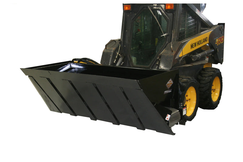 Side Flow Bucket for Heavy Material