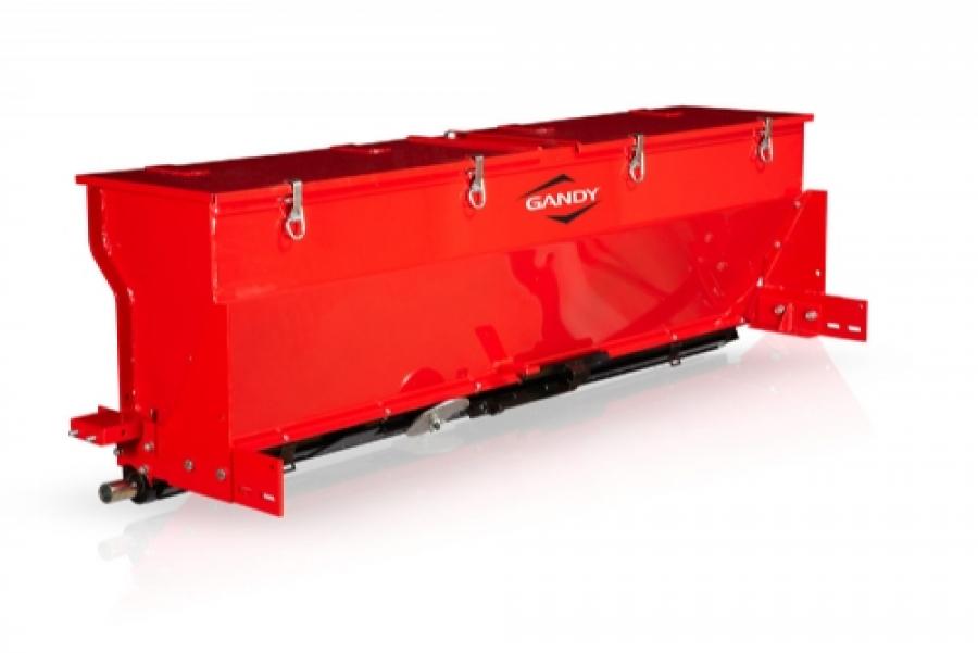 Gandy Drop Spreader with Implement Mount — Farm Suppliez