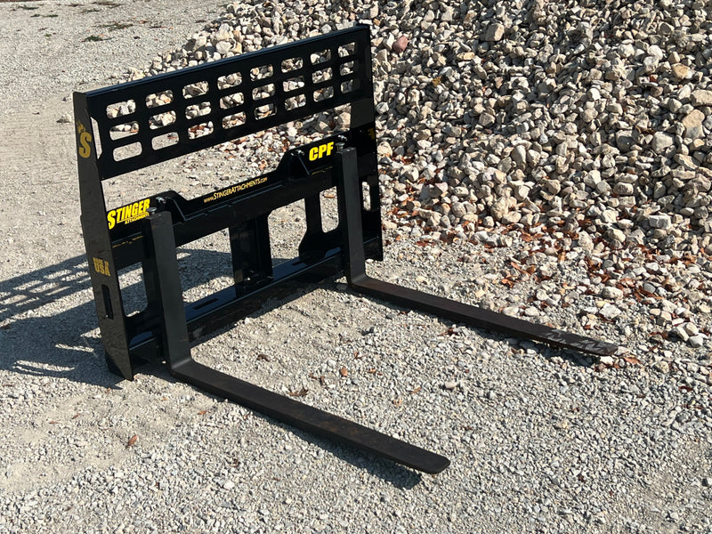 Stinger Attachments Compact Pallet Fork (PF) — Main View