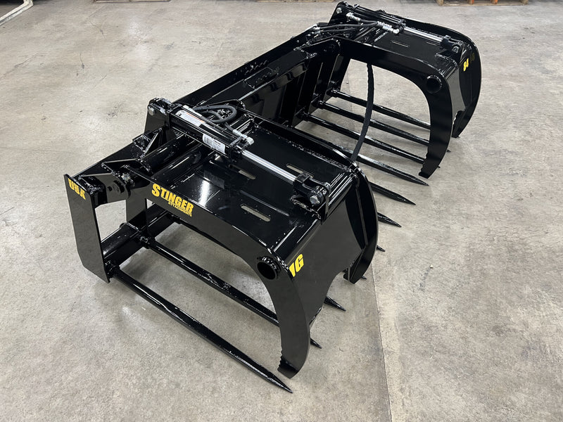 Stinger Attachments Tractor Manure Spear Grapple (MSG) — Main View