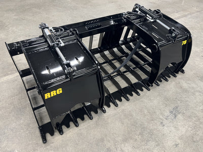 Stinger Attachments Skid Steer Root & Rock Grapple (RRG) — Main View