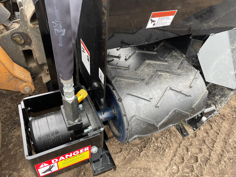 Side Flow Bucket for Heavy Material