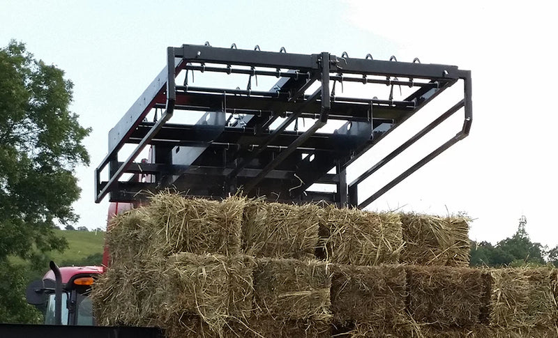 Small Hay Bale Accumulator