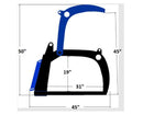 Stinger Attachments Tractor Manure Tine Grapple Bucket (MTG) — Image 2