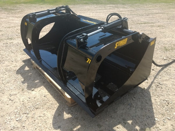 Skid Steer Demolition Grapple Bucket (DG)