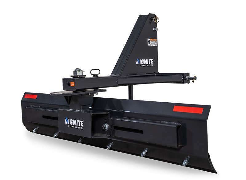 Ignite Attachments Angle Blade for Tractors - Farm Suppliez - Main View