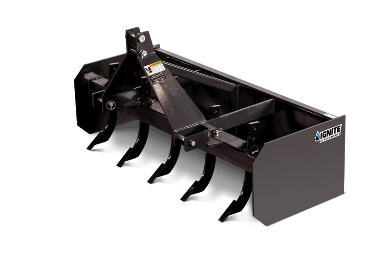 Ignite Attachments Box Blade for Tractors - Farm Suppliez - Main View
