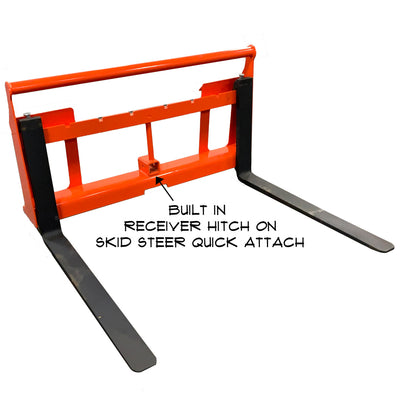 Redline Systems Inc Kubota BX Tractor Pallet Forks — Main View