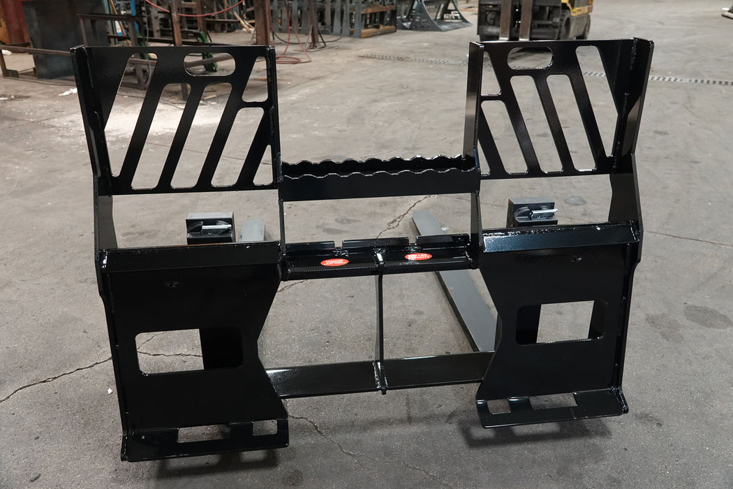 Skid Loader Walk Through Pallet Forks