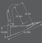 Loflin Fabrication Skid Steer Stump Bucket Grapple — Image 2