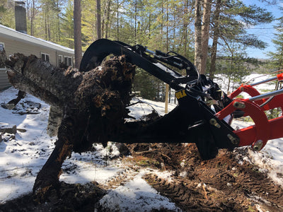 Stinger Attachments Skid Steer Stump Grapple (STG) — Main View