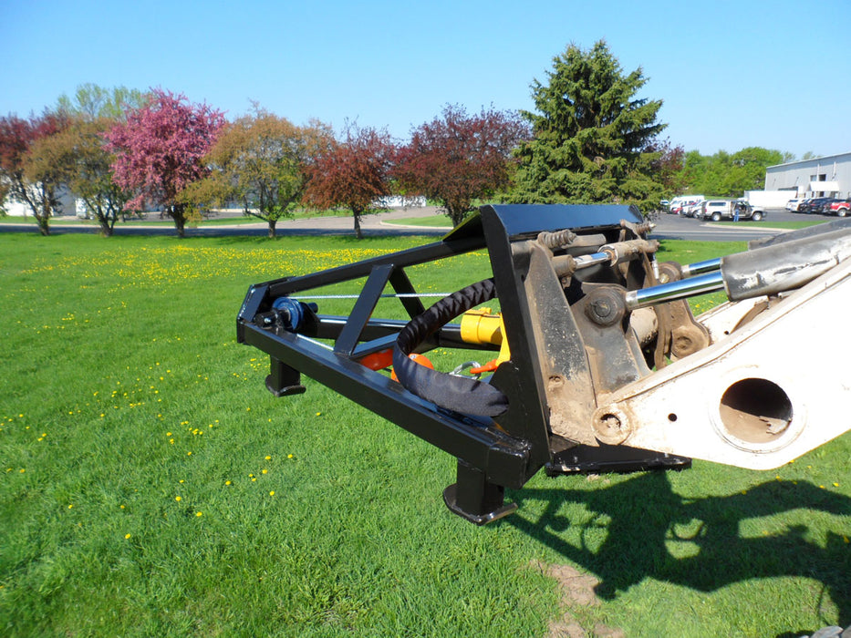 Telehandler Truss Jib Boom with Hydraulic Winch