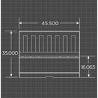 Loflin Fabrication Compact Tractor Pallet Fork Frame — Image 2
