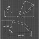 Loflin Fabrication Mini Front Dump Bucket — Image 2