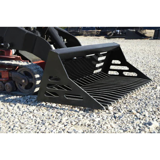 Loflin Fabrication Mini Rock Bucket — Main View