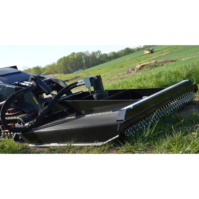 Loflin Fabrication Mini Skid Steer Brushcutter — Main View