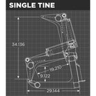 Loflin Fabrication Mini Skid Steer Root Grapple — Image 2