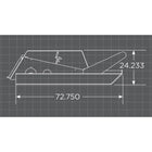 Loflin Fabrication Open-Front Skid Steer Brush Cutter — Image 2