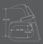 Loflin Fabrication Skid Steer Medium Duty Root Grapple — Image 2