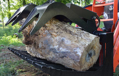 Loflin Fabrication Skid Steer Medium Duty Root Grapple — Main View