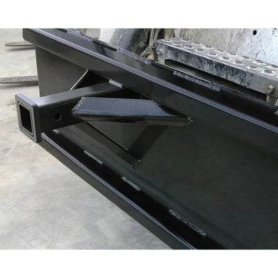 Loflin Fabrication Skid Steer Reese Trailer Hitch Adapter — Main View