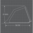Loflin Fabrication Skid Steer Snow and Litter Bucket — Image 2