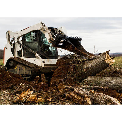 Loflin Fabrication Skid Steer Stump Bucket — Main View